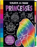 Scratch & Draw Princess - Scratch Art Tevékenységkönyv - Scratch & Draw Princess - Scratch Art Activity Book