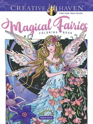 Felnőtt színező könyv Creative Haven Varázslatos tündérek színező könyv - Adult Coloring Book Creative Haven Magical Fairies Coloring Book