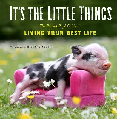 Az apró dolgok: A Zsebmalacok útmutatója a legjobb életedhez (Inspirációs könyv, Ajándékkönyv, Életleckék, Mini malacok) - It's the Little Things: The Pocket Pigs' Guide to Living Your Best Life (Inspiration Book, Gift Book, Life Lessons, Mini Pigs)