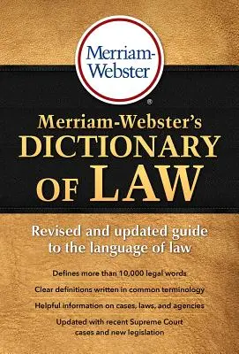 Merriam-Webster jogi szótára - Merriam-Webster's Dictionary of Law