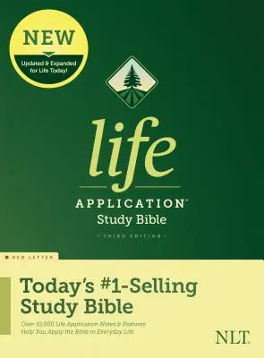 NLT Life Application Study Bible, harmadik kiadás (Piros betűs, keményfedeles) - NLT Life Application Study Bible, Third Edition (Red Letter, Hardcover)