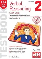 11+ Verbális érvelés 5-7. évfolyam CEM stílus Tesztkönyv 2 - Verbális képességek 20 perces tesztjei - 11+ Verbal Reasoning Year 5-7 CEM Style Testbook 2 - Verbal Ability 20 Minute Tests
