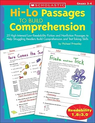 Hi-Lo Passages to Build Comprehension: 3-4. osztály - Hi-Lo Passages to Build Comprehension: Grades 3-4