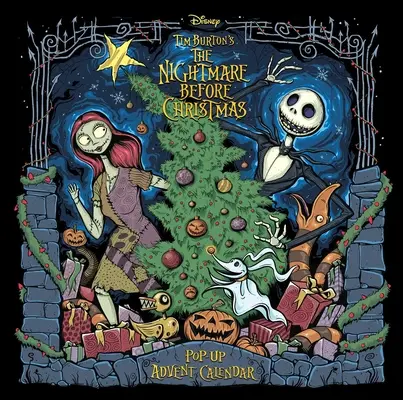 A rémálom karácsony előtt: Adventi naptár és Pop-Up könyv - The Nightmare Before Christmas: Advent Calendar and Pop-Up Book