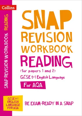 AQA GCSE 9-1 English Language Reading (Papers 1 & 2) Workbook - Ideális otthoni tanuláshoz, 2022-es és 2023-as vizsgákhoz - AQA GCSE 9-1 English Language Reading (Papers 1 & 2) Workbook - Ideal for Home Learning, 2022 and 2023 Exams