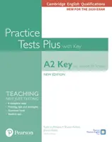 Cambridge English Qualifications: A2 Key (Iskolák számára is alkalmas) New Edition Practice Tests Plus Student's Book with key (Új kiadású gyakorló tesztek plusz tanulói könyv a kulccsal) - Cambridge English Qualifications: A2 Key (Also suitable for Schools) New Edition Practice Tests Plus Student's Book with key