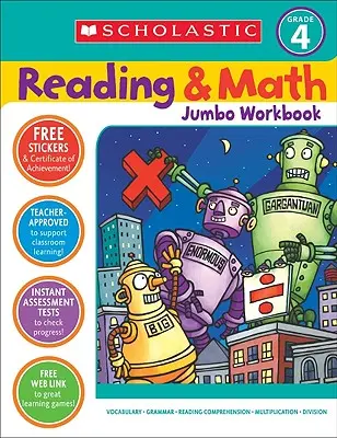 Reading & Math Jumbo Workbook: 4. osztály - Reading & Math Jumbo Workbook: Grade 4