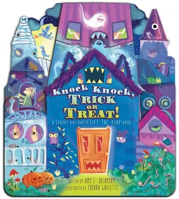 Knock Knock, Trick or Treat!: A Spooky Halloween Lift-The-Flap Book (Kopp-kopp, csokit vagy csalunk!: Egy kísérteties halloweeni emelős könyv) - Knock Knock, Trick or Treat!: A Spooky Halloween Lift-The-Flap Book