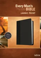 Every Man's Bible-NIV-Nagy nyomtatású Biblia - Every Man's Bible-NIV-Large Print