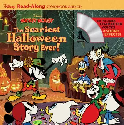 Disney Mickey egér: A legijesztőbb halloweeni történet! [Audio CD-vel] - Disney Mickey Mouse: The Scariest Halloween Story Ever! [With Audio CD]