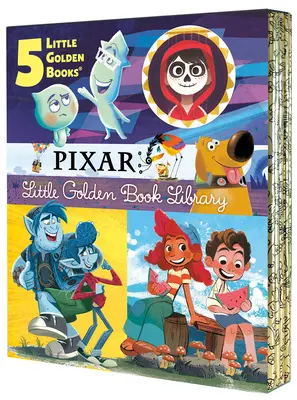 Pixar Kis aranykönyvtár (Disney/Pixar): Coco, Up, Előre, Soul, Luca - Pixar Little Golden Book Library (Disney/Pixar): Coco, Up, Onward, Soul, Luca