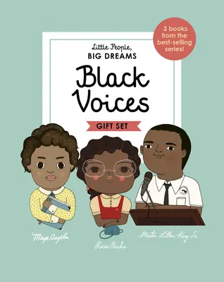 Kis emberek, nagy álmok: Black Voices: 3 könyv a bestseller sorozatból! Maya Angelou - Rosa Parks - Martin Luther King Jr. - Little People, Big Dreams: Black Voices: 3 Books from the Best-Selling Series! Maya Angelou - Rosa Parks - Martin Luther King Jr.