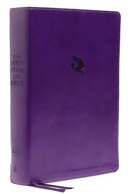 Kjv, Lélekkel teli élet Biblia, 3. kiadás, bőrpuha, lila, piros betűs kiadás, Comfort Print: Kingdom Equipping Through the Power of the Word - Kjv, Spirit-Filled Life Bible, Third Edition, Leathersoft, Purple, Red Letter Edition, Comfort Print: Kingdom Equipping Through the Power of the Word