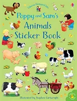 Poppy és Sam állatos matricás könyve - Poppy and Sam's Animals Sticker Book