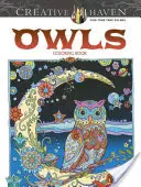 Creative Haven Baglyok Színezőkönyv - Creative Haven Owls Coloring Book