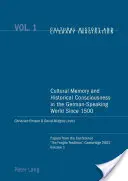 Kulturális emlékezet és történelmi tudat a német nyelvű világban 1500 óta: A 