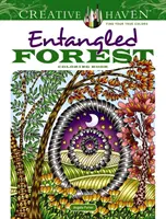 Creative Haven Entangled Forest színező könyv - Creative Haven Entangled Forest Coloring Book