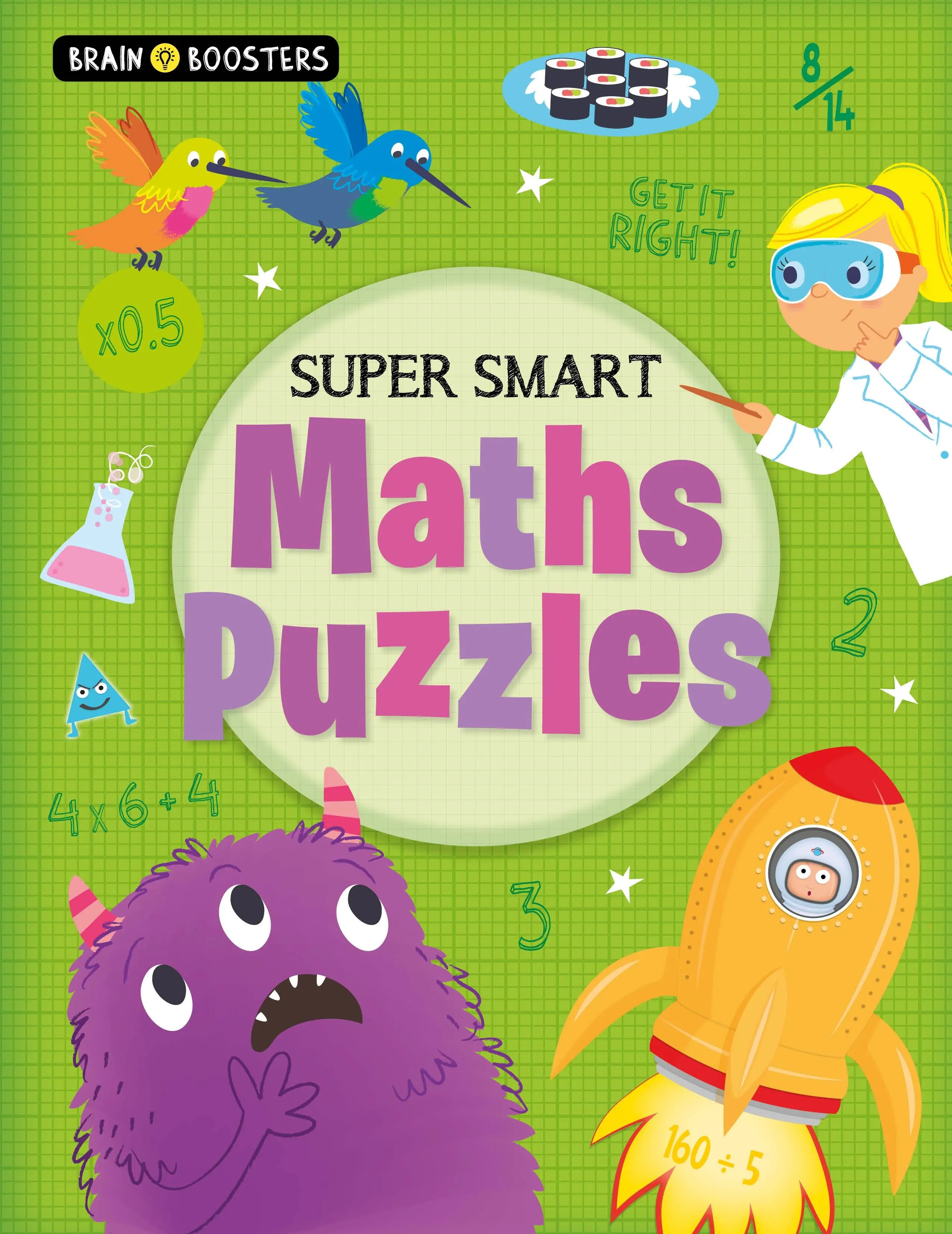 Brain Boosters: Szuperokos matematikai rejtvények - Brain Boosters: Super-Smart Maths Puzzles