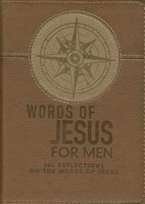 LuxBőr Barna - Jézus szavai férfiaknak - Lux-Leather Brown - Words of Jesus for Men