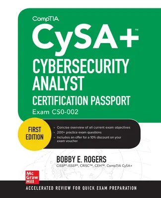 Comptia Cysa+ Cybersecurity Analyst Certification Passport (Cs0-002 vizsga) - Comptia Cysa+ Cybersecurity Analyst Certification Passport (Exam Cs0-002)