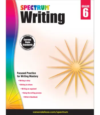 Spectrum Writing, 6. osztály - Spectrum Writing, Grade 6