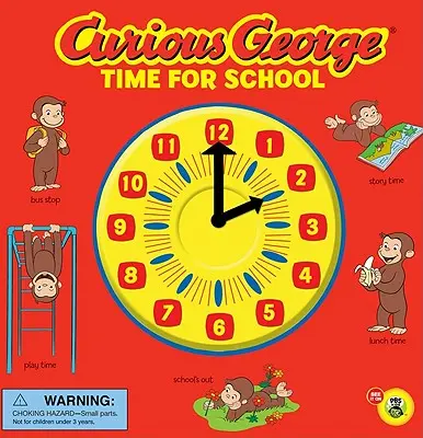 Kíváncsi György ideje iskolába menni (CGTV Novelty 8x8) - Curious George Time for School (CGTV Novelty 8x8)