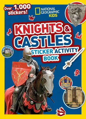 Lovagok és várak matrica Activity Book - Knights and Castles Sticker Activity Book