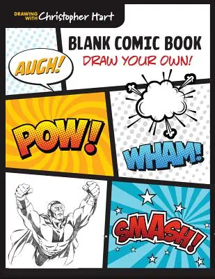 Üres képregény: Draw Your Own! - Blank Comic Book: Draw Your Own!