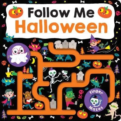 Labirintuskönyv: Halloween - Maze Book: Follow Me Halloween