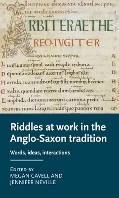 Riddles at Work in the Early Medieval Tradition: Words, Ideas, Interactions