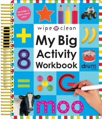 Wipe Clean: Tiszta tollal] - Wipe Clean: My Big Activity Workbook [With 2 Wipe-Clean Pens]