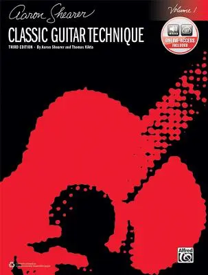 Klasszikus gitártechnika, 1. kötet: Könyv és online hanganyag - Classic Guitar Technique, Vol 1: Book & Online Audio