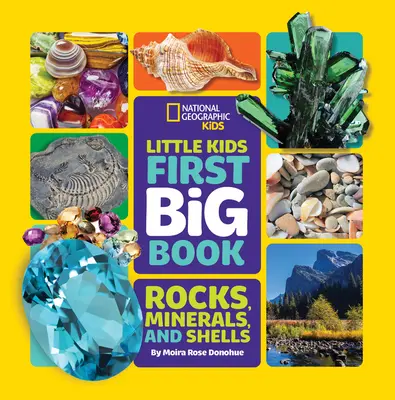 Little Kids First Big Book of Rocks, Minerals & Shells (Kisgyerekek első nagy könyve a kőzetekről, ásványokról és kagylókról) - Little Kids First Big Book of Rocks, Minerals & Shells