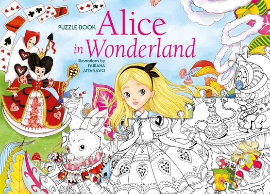 Alice Csodaországban rejtvénykönyv - Alice in Wonderland Puzzle Book