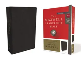 NKJV, Maxwell Vezetői Biblia, Harmadik kiadás, műbőr, fekete, Comfort Print - NKJV, Maxwell Leadership Bible, Third Edition, Imitation Leather, Black, Comfort Print