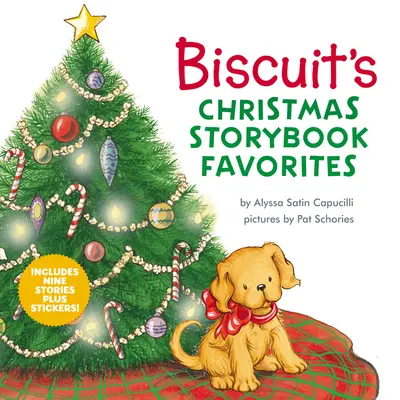 Biscuit karácsonyi mesekönyv kedvencei: 9 történetet és matricákat tartalmaz! - Biscuit's Christmas Storybook Favorites: Includes 9 Stories Plus Stickers!