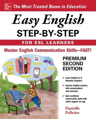 Easy English Step-By-Step for ESL Learners, második kiadás - Easy English Step-By-Step for ESL Learners, Second Edition