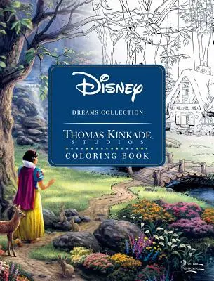 Disney Dreams Collection Thomas Kinkade Studios színezőkönyv - Disney Dreams Collection Thomas Kinkade Studios Coloring Book