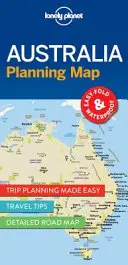 Lonely Planet Ausztrália tervezési térkép 1 - Lonely Planet Australia Planning Map 1