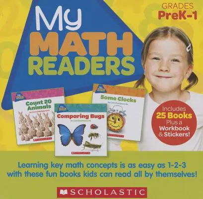 My Math Readers Szülői csomag: 25 könnyen olvasható könyv, amelyekkel a matematika szórakoztató! - My Math Readers Parent Pack: 25 Easy-To-Read Books That Make Math Fun!