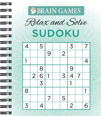 Agyjátékok - Lazíts és oldj meg! Sudoku (Teal) - Brain Games - Relax and Solve: Sudoku (Teal)