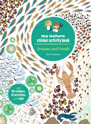 Patakok és tavak: My Nature Sticker Activity Book - Streams and Ponds: My Nature Sticker Activity Book