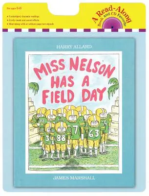 Miss Nelson Has a Field Day könyv és CD - Miss Nelson Has a Field Day Book and CD