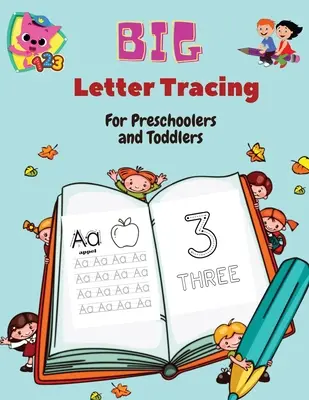 BIG Letter Tracing for Preschoolers and Toddlers: Homeschool Preschool Learning Activities for 3+ year olds (Big ABC Books) Tracing Letters, Numbers,