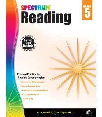 Spectrum Reading Workbook, 5. osztály - Spectrum Reading Workbook, Grade 5