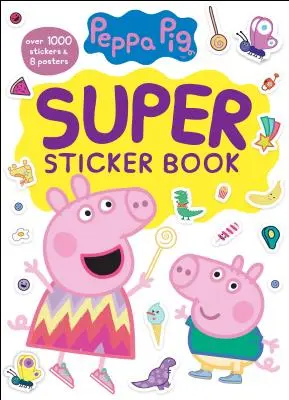 Peppa Malac szuper matricás könyv (Peppa Malac) - Peppa Pig Super Sticker Book (Peppa Pig)