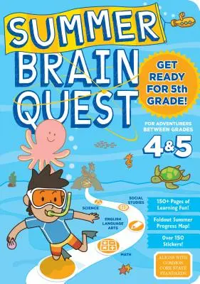 Nyári agykutatás: A 4. és 5. osztály között - Summer Brain Quest: Between Grades 4 & 5