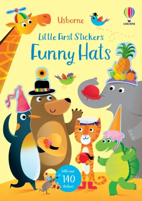 Kis első matricák vicces kalapok - Little First Stickers Funny Hats