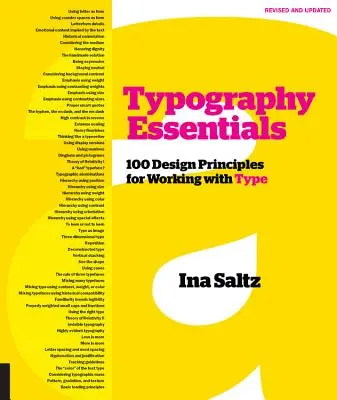 Typography Essentials Revised and Updated: 100 tervezési alapelv a betűkkel való munkához - Typography Essentials Revised and Updated: 100 Design Principles for Working with Type