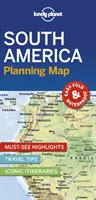 Lonely Planet Dél-Amerika tervezési térkép 1 - Lonely Planet South America Planning Map 1